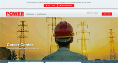 Desktop Screenshot of jobs.powermag.com